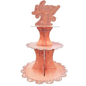 Gomk 3-Tier Cupcake Stand For 21st Birthday